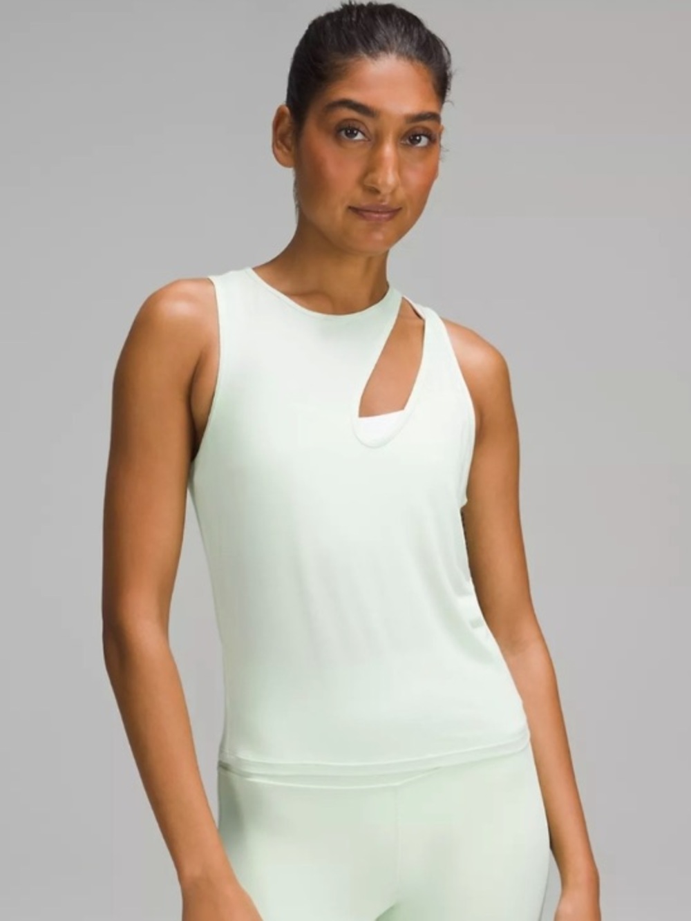 LULULEMON cutout tank green Size 4